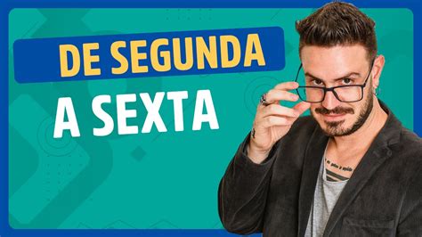 De Segunda A Sexta Vai Crase Dicasdeportugu S Youtube