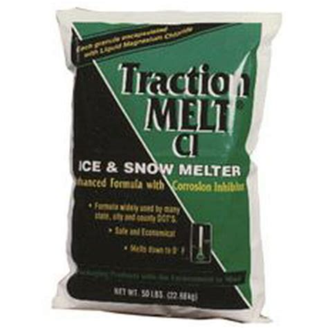 Traction Melt Ci Magnesium Chloride Ice Melt, 50 Lb. Bag - Walmart.com ...