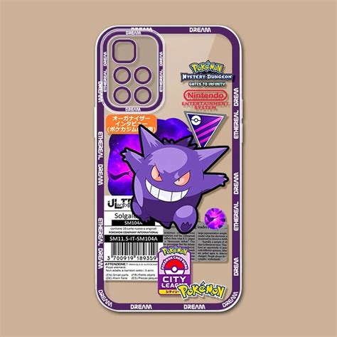 Funda De Silicona Suave Pok Mon Gengar Para Xiaomi Redmi Note S