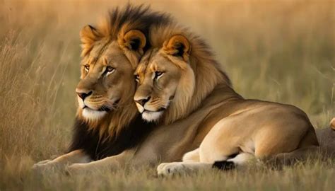 How do lions mate, and what is their reproduction cycle?