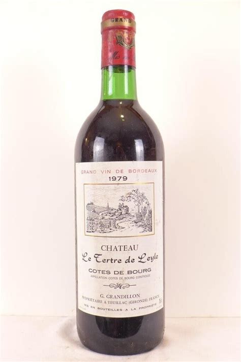 côtes de bourg château le tertre de leyle rouge 1979 bordeaux eBay