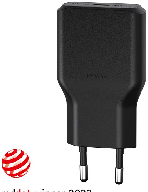 Unisynk G W Usb C V Goplader Sort Elgiganten Elgiganten