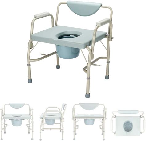 Amazon Lolicute Bedside Commode Chair In Heavy Duty Bedside