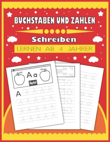 Buchstaben Und Zahlen Schreiben Lernen Ab Jahren Erste Buchstaben