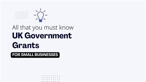 Uk Government Grants For Business All That You Must Know Uk Small