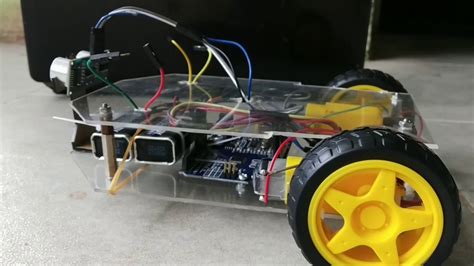 Avoider Obstacle Robot Using Arduino Uno Youtube