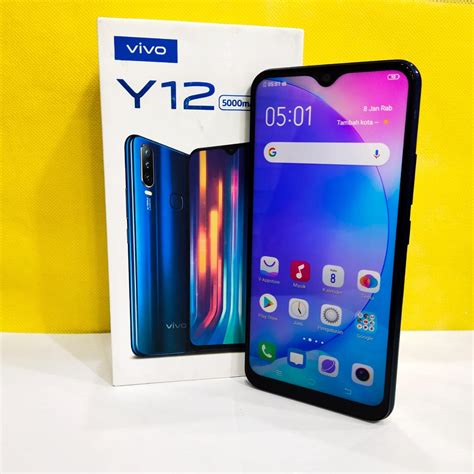 Jual Vivo Y12 Ram 3 Rom 32GB 64GB SECOND Shopee Indonesia