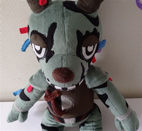 Springtrap Animatronic Fnaf Cm Plush Toy Five Etsy Uk