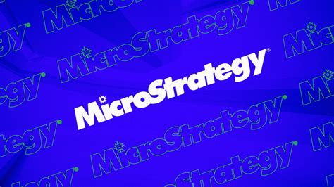 Microstrategy Stock Hits New All Time High Of Over Following