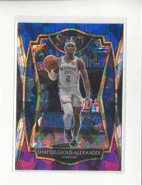 Select Prizms Blue White Purple Ice Shai Gilgeous