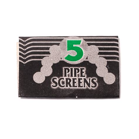 5 Pack Brass Pipe Screens The Bong Shop