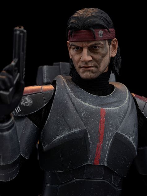 Review And Photos Of Hunter Star Wars Bad Batch Sixth Scale Action Figure