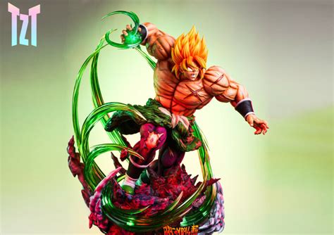 Dragon Ball Tzt Studio Broly Resin Statue Kaionation