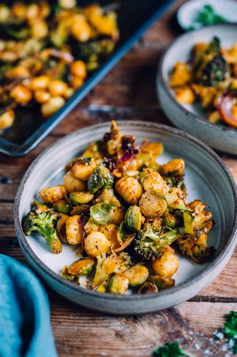 Gnocchi Mit Rosenkohl Und Brokkoli Aus Dem Ofen Artofit