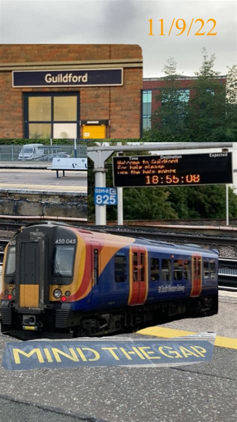 Guildford Train Station Map