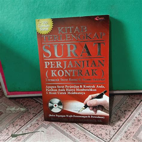 Jual Buku Kitab Terlengkap Surat Perjanjian Kontrak Jakarta Timur