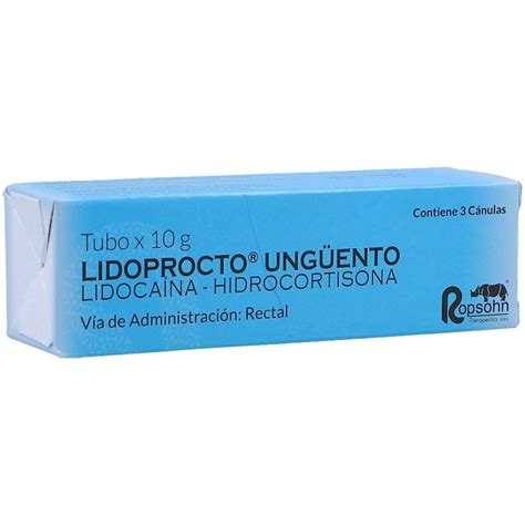 Lidoprocto Unguento Proctologico Tubo X Gr Los Expertos En Ahorro