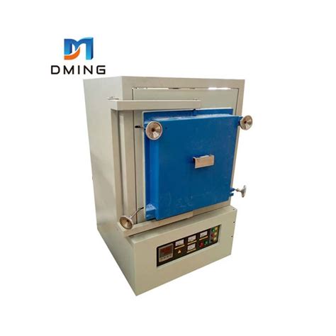 1200c Lab Electric Heating Vacuum Atmosphere Muffle Furnace For Metal