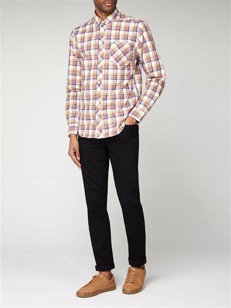 Multi Colour Check Long Sleeve Shirt