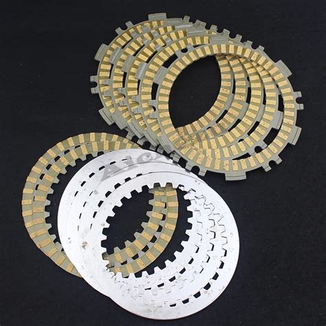 ACZ Motorcycle A Set Clutch Friction Plates Engine Parts Plates Steel