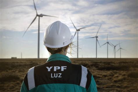 YPF LUZ YA OPERA EL 100 EL PARQUE EÓLICO LOS TEROS EN AZUL Energías