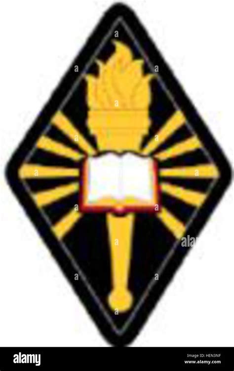 Us Army Chaplain Center And School Shoulder Sleeve Insignia Stock Photo