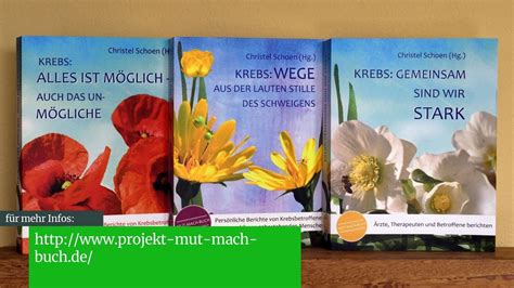 Projekt Mut Mach Buch Mit Christel Schoen YouTube