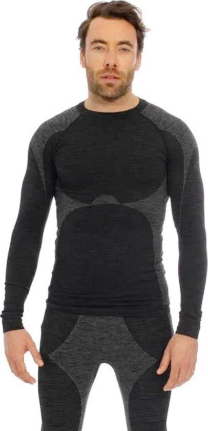 Heatkeeper Thermoshirt Heren Lange Mouw Techno L Zwart Bol