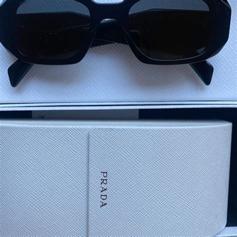 Brand New Prada Sunglasses Never Worn Color Black Depop