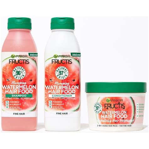 Garnier Fructis Watermelon Hair Food Shampoo Ml