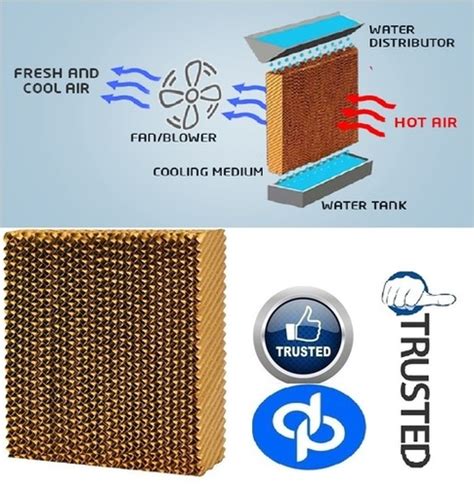 Gsm Brown Evaporative Cooling Pad At Inr In Delhi D P