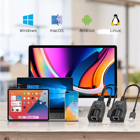 Buy Weme Usb Extender To Rj Over Cat E Connection Up To