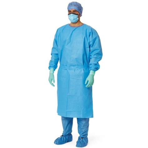 Medline Aami Level Fluid Resistant Heavyweight Isolation Gown Regular