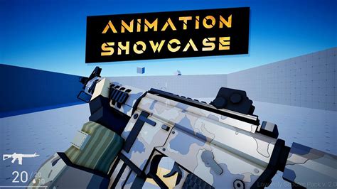 Unreal Engine Low Poly Shooter Pack V First Person Animation