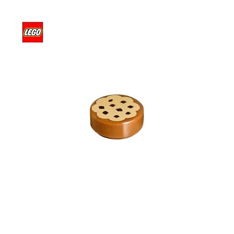 Tile Round 1x1 Cookie Print Lego® 15828 Super Briques