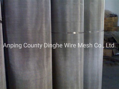 304 321 100 Micron Stainless Steel Wire Mesh For Oil Mud Filtration Wire Mesh And Wire Netting