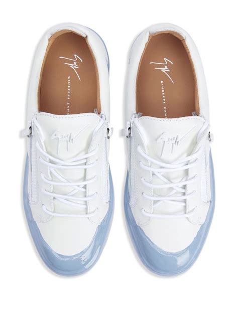 Giuseppe Zanotti Frankie Match Two Tone Sneakers Farfetch