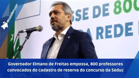 Ceará empossa 800 novos professores para fortalecer a rede estadual