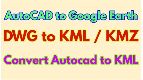 Autocad Dwg To Google Earth Kml Dwg To Kml In Global Mapper Autocad