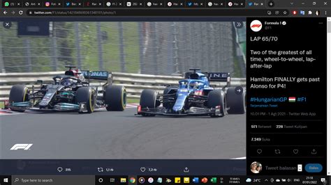 3 Pertarungan Terbaik Di F1 2021 Semua Libatkan Lewis Hamilton