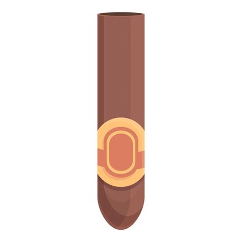 Cone De Cortador De Charuto Desenho Animado Vetor Cigarro Tabaco