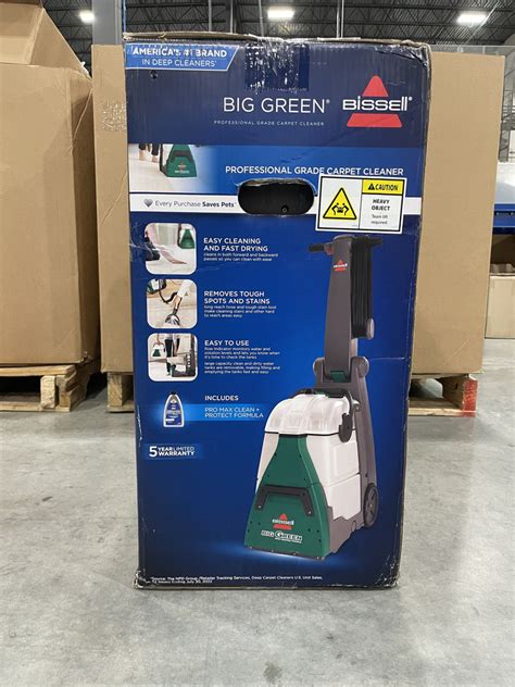 Bissell Big Green Deep Cleaning Machine Carpet Cleaner BG3266 EBay