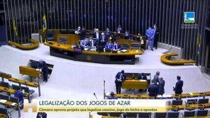 Câmara conclui votação de projeto que legaliza jogos de azar texto vai