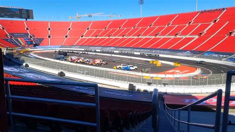 Quick shot of some LA Coliseum practice : r/NASCAR