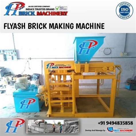 Automatic Fly Ash Brick Making Machine Bricks Per Hour At Rs