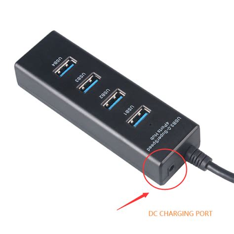 Powered USB 3.0 high speed 4 ports hub – Mattzon Ltd – Honest Computer ...