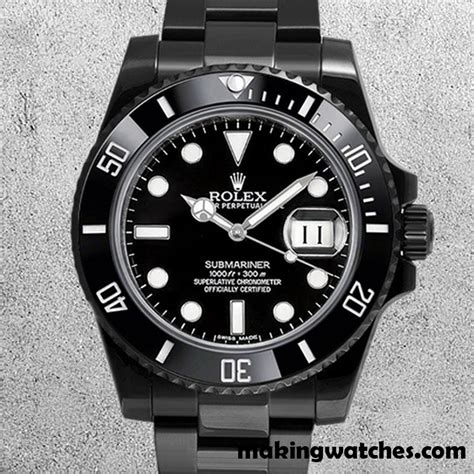 Rolex Submariner Pour Des Hommes Rolex Calibre 2836 2813 116610 Hands