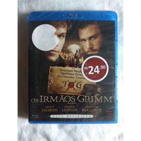 Blu Ray Os Irm Os Grimm Shopee Brasil