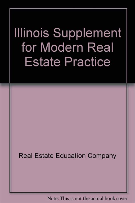 Amazon co jp Illinois Supplement for Modern Real Estate Practice 本