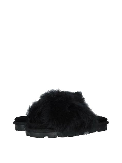 UGG Fuzzalicious Women's Shearling Slipper Sandals 1108917 - Walmart.com